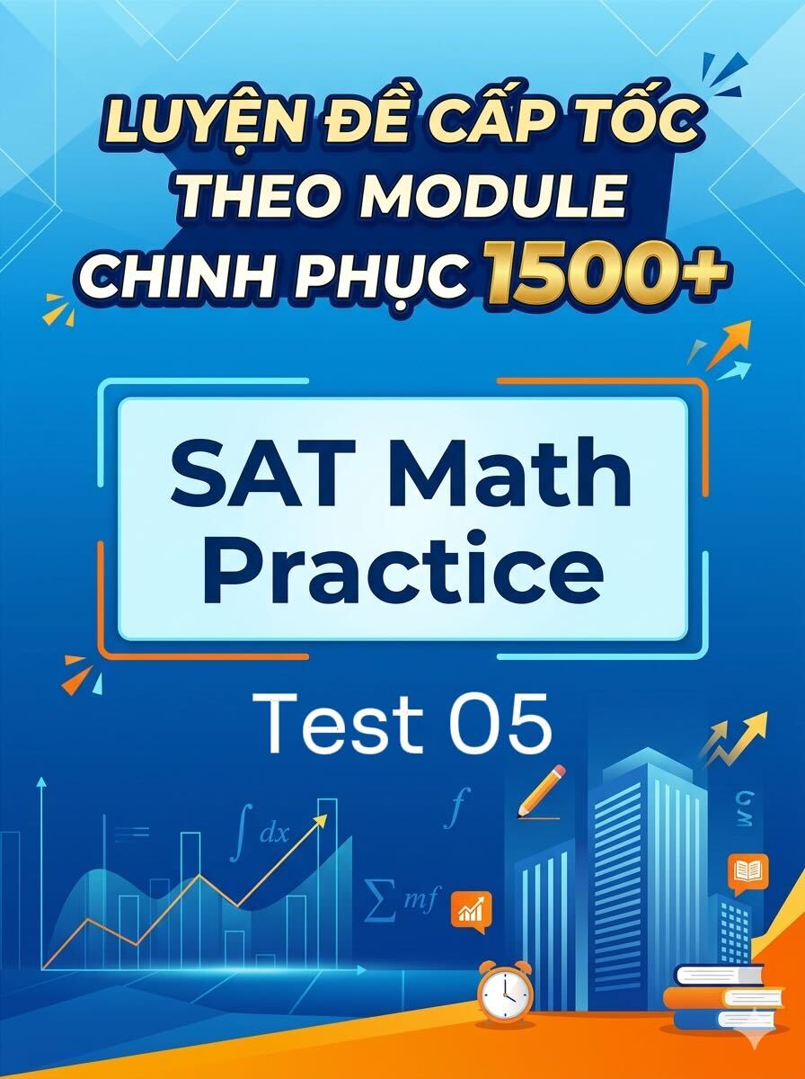 SAT Math Practice Test 6 - Đề luyện SAT Toán